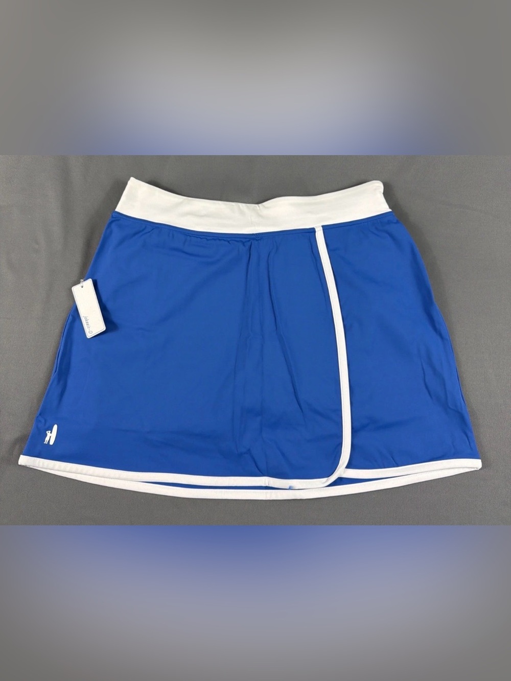 Johnnie-O Womens Golf Skort Gabby Medium Cascade Polyester Spandex NWT MSRP $98